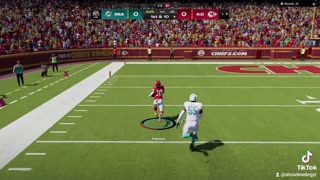 Madden NFL 24 Pacheco 99 yard touchdown Run