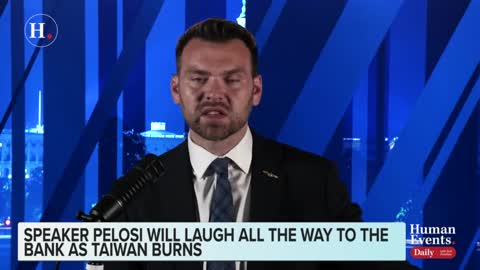 "AOC actually agrees with me on this," Jack Posobiec on Pelosi's real reason for going to Taiwan