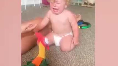 Funny baby video.