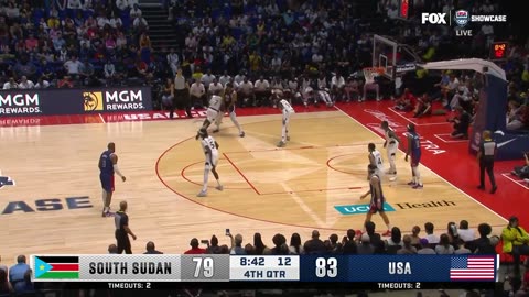 United States vs. South Sudan Full Game Highlights _ USA Basketball Showcase.