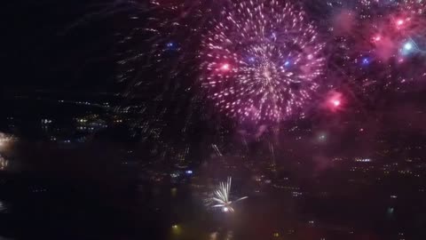 Blyth Tallships Regatta Fireworks