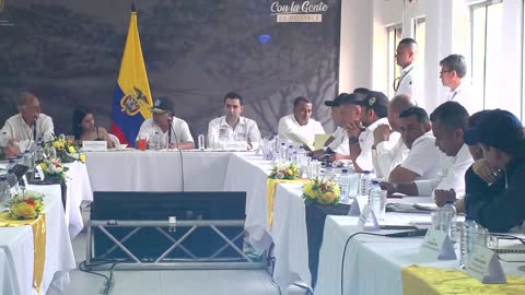 Alcalde de Puerto Wilches asiste a consejo de seguridad con Petro