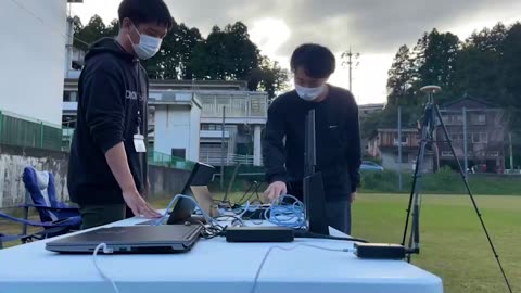 LEDMANLIGHT - Show de drones na cidade de Kaga Cidade de Yamanaka Onsen