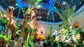 The Lion Sleeps Tonight: Bellagio Conservatory & Botanical Garden's 'Animal Kingdom' display