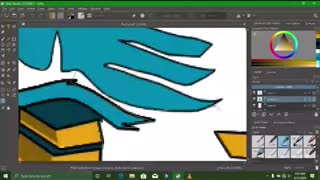 how to draw logo in krita