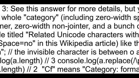 JavaScript remove ZERO WIDTH SPACE unicode 8203 from string