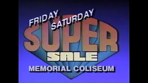 March 23, 1991 - Super Sale at Fort Wayne Memorial Coliseum