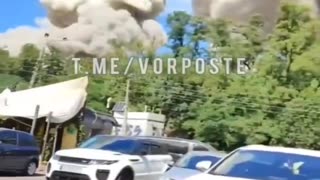 Russia Missile attack on Kyiv, Ukraine this morning With multiple impacts