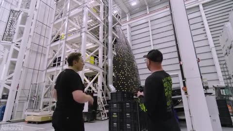 First Look Inside SpaceX's Starfactory w/ Elon Musk