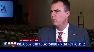 Okla. Gov. Stitt blasts Biden's energy policies