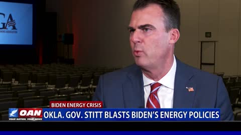 Okla. Gov. Stitt blasts Biden's energy policies