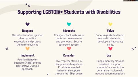 Utah Pride Center Teacher Conference - "Disability and Gender Assumptions" FULL