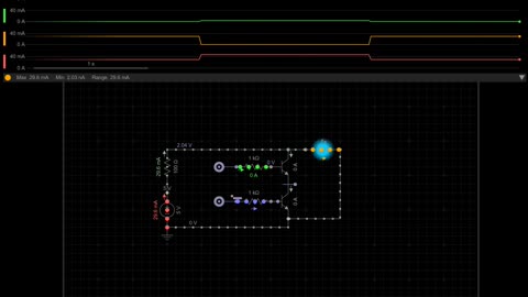 0007. NAND Gate with transistors