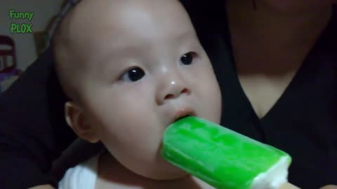 Babies Eating Ice Cream for the First Time Compilation (2018)