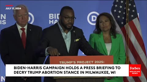 BREAKING NEWS: Biden-Harris Campaign Holds Press Briefing To Blast Trump Abortion Policy