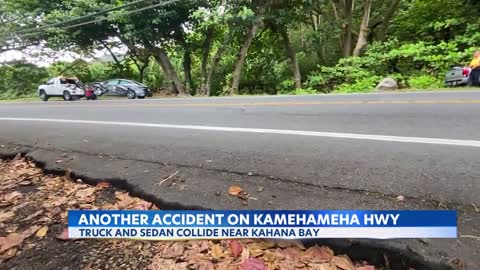 Kamehameha Highway on Oahu's North Shore sees second serious crash in as many days