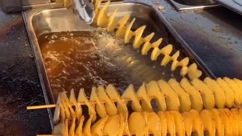 Potato fry Chips Amazing Street Beach road Viral Video