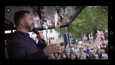 Tommy Robinson Rally London 01/06/2024