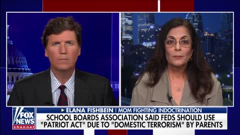Concerned parent Elana Fishbein labeled a Domestic Terrorist by the Biden Administration