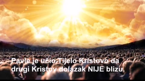 Uznesenje Kristove crkve je neizbježno!