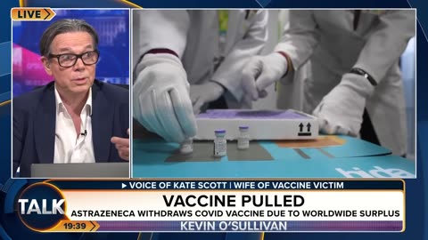 Kate Scott Interview On TalkTV - Astrazeneca Vaccine Pulled From Market