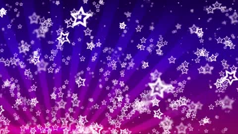 Animated New Effects Stars Motion Background