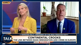 The link between crime and mass immigration-Hermann Kelly with Alex Phillips 7-07-24