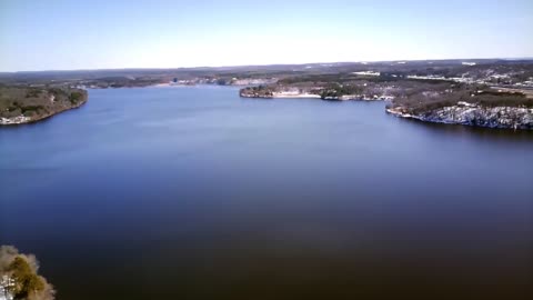 Lake Altoona WI 3/24/24 CFLY FAITH MINI drone footage