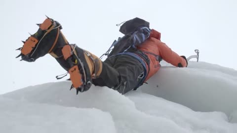 Mountaineering Ice Climbing