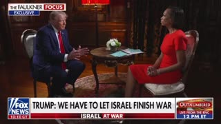 New clip from Harris Faulkner interview with President Trump -