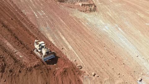 Pushing Soil On The Edge | Caterpillar D9R And Komatsu D275 Bulldozer