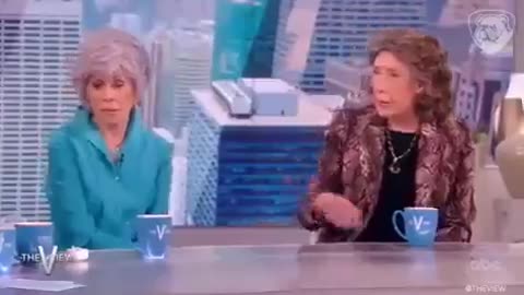 Jane Fonda calls for the murder of Donald Trump on The View.