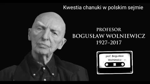 Chanuka w Polskim Sejmie prof. Wolniewicz