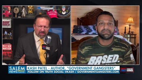 Kash Patel with Sebastian Gorka on AMERICA First: Tim Walz is a Government Gangster.