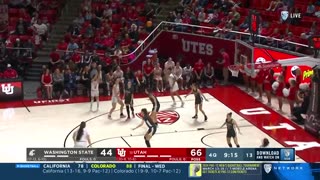 Amazing triple from Ines Vieira! | Utah WBB