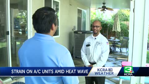 Electricians cite more air conditioning calls as Sacramento area gripped with hot temperatures