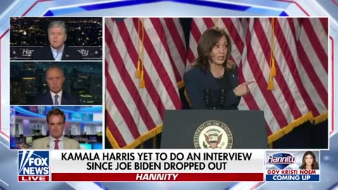 Kamala Harris yet to do an interview since Biden dropped out of 2024 race
