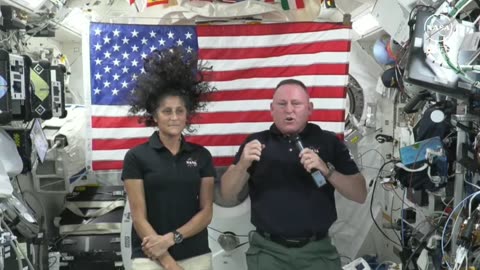 NASA’s Boeing Crew Flight Test Astronaut News Conference From Space Station