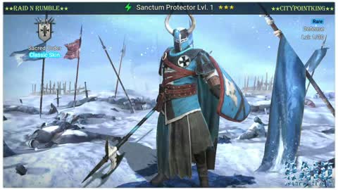 Raid Shadow Legends - Sanctum Protector - Classic Skin