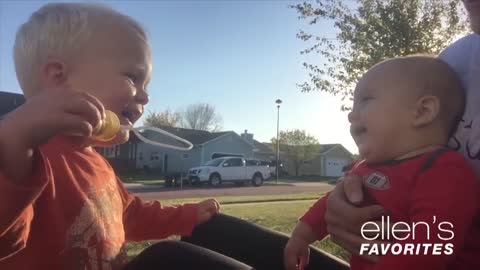 Ellen's_Favorite_Babies_Laughing-fully fun video 🙄😂🤣😂👍