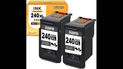 Review: Genuine Canon PG-240XL (5206B001) Black Ink Cartridge 2-Pack by Canon