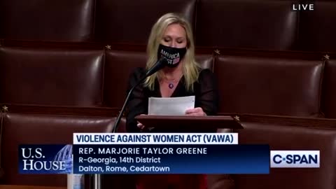 Rep. Marjorie Greene Calls Out Democrats Refusing to Help Women who are Victims of Violence