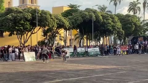 Protestas en Marcha por el paramo de Santurban