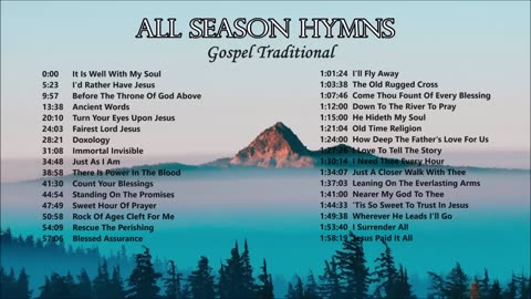 Favourite Hymns✨💥Favourite Hymns Instrumentals Playlist | ✝Gospel Music Compilation🎊