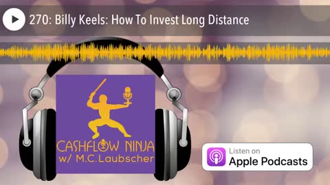 Billy Keels Shares How To Invest Long Distance
