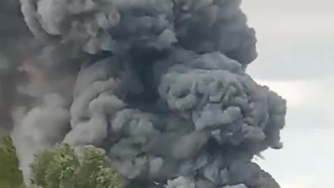 NEW: A huge fire has broken out at a business park in north Dublin.