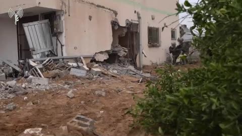 IDF BATTLE VIDEO: IDF raid the office of Major General Khan Younes and vacation home of Yahya Sinwar