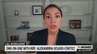 Crazy AOC Blames America for Illegal Immigration