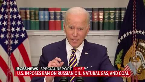 Biden Blames Putin For High Gas Prices