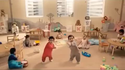 Babies Funnye Dancing status video